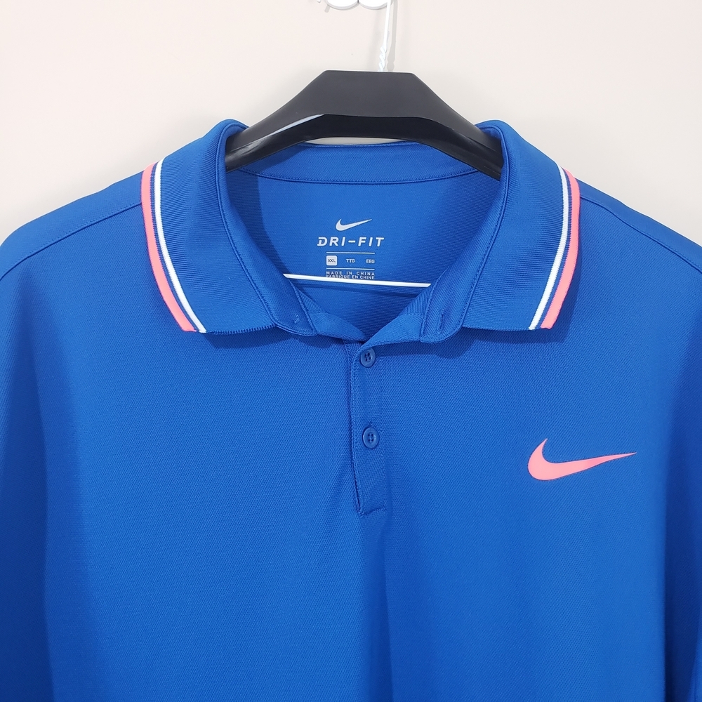 SOLD SOLD NikeCourt Men's Dri-FIT Slam Short-Sleeve Polo Shirt Size  XXL